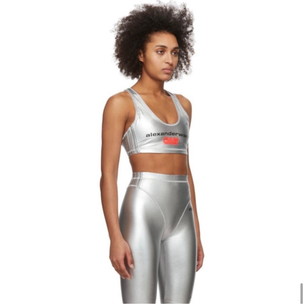 ADIDAS BY ALEXANDER WANG
Silver Biker Set